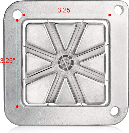 37357 French Fry Cutter Replacement Blade, 1/4-Inch (COMPATIBLE WITH TABLE MOUNTED FRENCH FRY CUTTER ONLY) Silver
