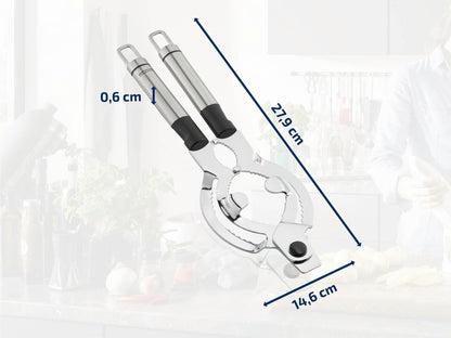 Extra Wide Stainless Steel Lid and Jar Opener, 11 x 5.75 x 0.25 in