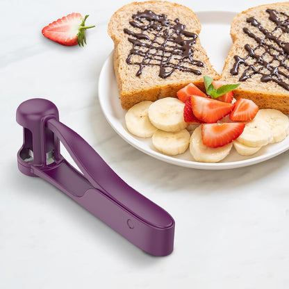 Grape Cutter for Toddlers 1-3,Grape Slicer for Toddlers Grape Cutter Tool Grape Slicer Kitchen Gadget for Kids' Lunch Accessories,Cherry Tomato & Strawberry Sandwich