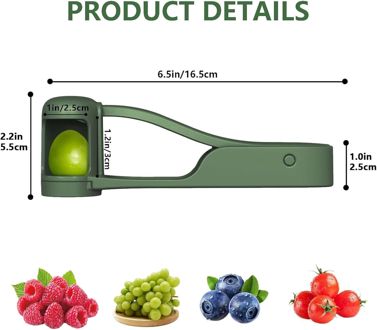 Grape Cutter for Toddlers 1-3,Grape Slicer for Toddlers Grape Cutter Tool Grape Slicer Kitchen Gadget for Kids' Lunch Accessories,Cherry Tomato & Strawberry Sandwich