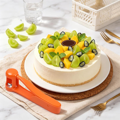 Grape Cutter for Toddlers 1-3,Grape Slicer for Toddlers Grape Cutter Tool Grape Slicer Kitchen Gadget for Kids' Lunch Accessories,Cherry Tomato & Strawberry Sandwich