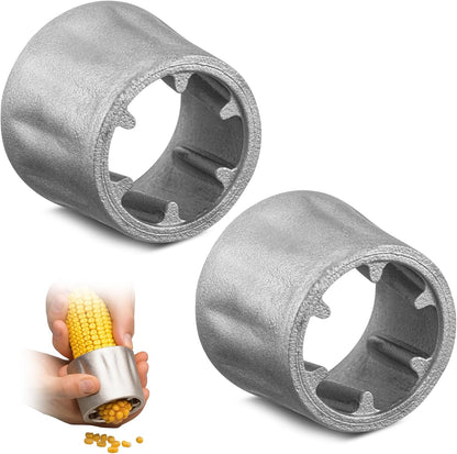 2 Pcs Hand Dry Corn Sheller Corn Cob Stripper Tool Kernel Remover