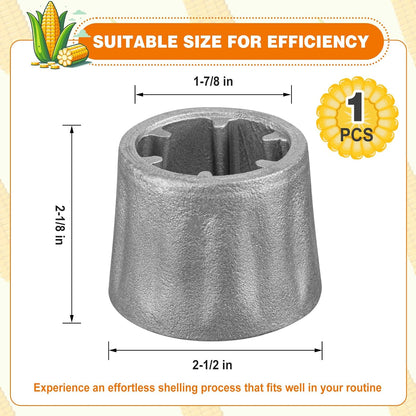 2 Pcs Hand Dry Corn Sheller Corn Cob Stripper Tool Kernel Remover