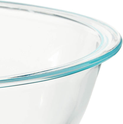 Smart Essentials Glass Bowls with Plastic Lids, 8-Piece Set