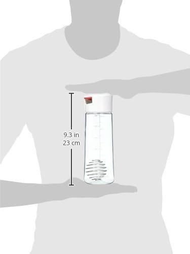 Salad Dressing Shaker with BlenderBall Wire Whisk, Tritan