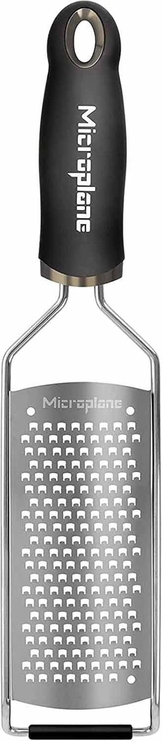 Gourmet Series Hard Cheese Grater (Fine, Black)