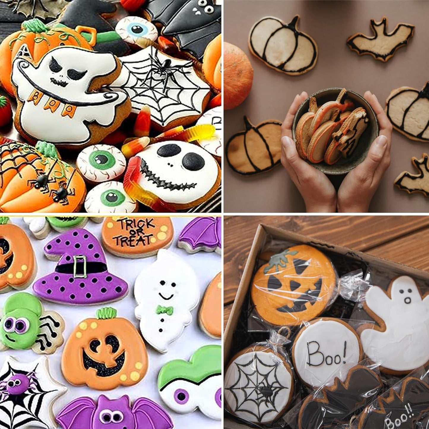 Animal Cookie Cutters With Plunger Stamps,8 Pcs 3D Animal Cookie Cutters | Animal Embossing Cutters for Biscuit Fondant Cheese Baking Molds