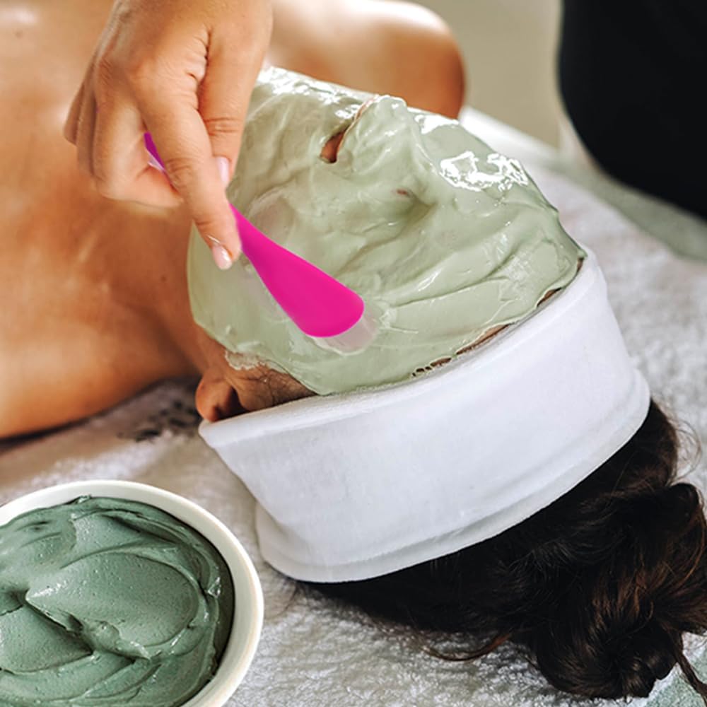 Silicone Mixing Bowl with Face Mask Brushes, 5PCS