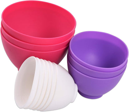 Silicone Mixing Bowl with Face Mask Brushes, 5PCS