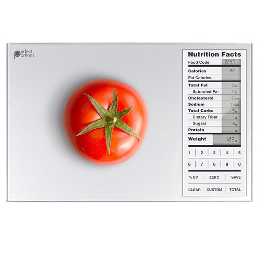 Nutrition Food Scale for Meal Planning and Portion Control with Food Code Booklet & App (Non-Connected, Non-Backlit Model)