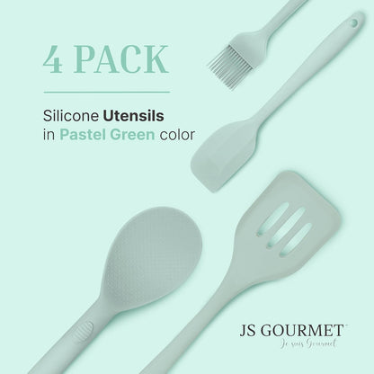 Silicone Small Basting and Pastry Brushes - Pastel Pink - 2-Pack