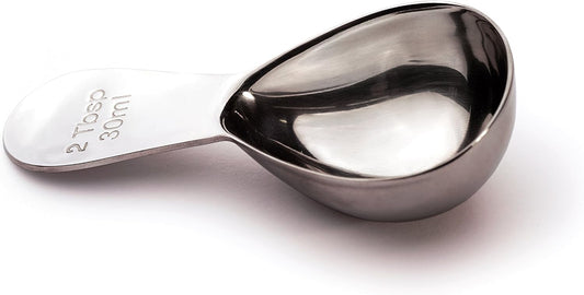 Coffee Scoop Collection, 2-Tablespoon, Compact, Stainless Steel