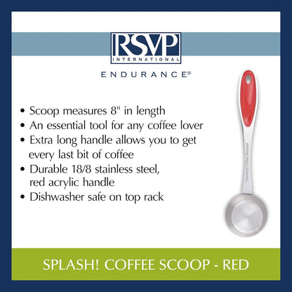 Coffee Scoop Collection, 2-Tablespoon, Compact, Stainless Steel