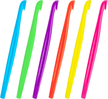 6 Orange Peeler Set Orange Peeler Easy Open Citrus Lemon Citrus Peeler Cutter Vegetable Slicer Fruit Tools Kitchen Gadgets(Neon Bright Color)