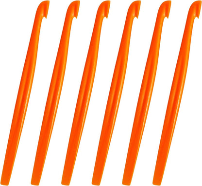 6 Orange Peeler Set Orange Peeler Easy Open Citrus Lemon Citrus Peeler Cutter Vegetable Slicer Fruit Tools Kitchen Gadgets(Neon Bright Color)
