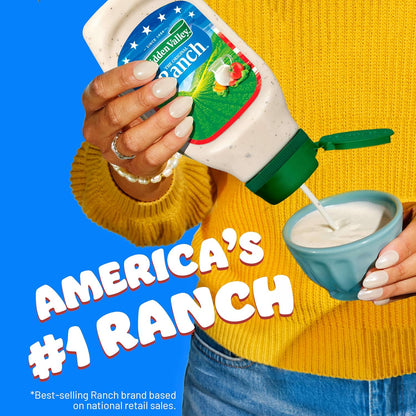 Original Ranch Condiment and Dressing, Easy Squeeze Bottle, 24 Fl Oz (Package May Vary)