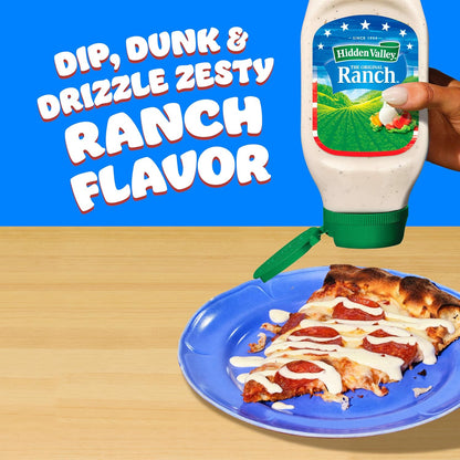 Original Ranch Condiment and Dressing, Easy Squeeze Bottle, 24 Fl Oz (Package May Vary)