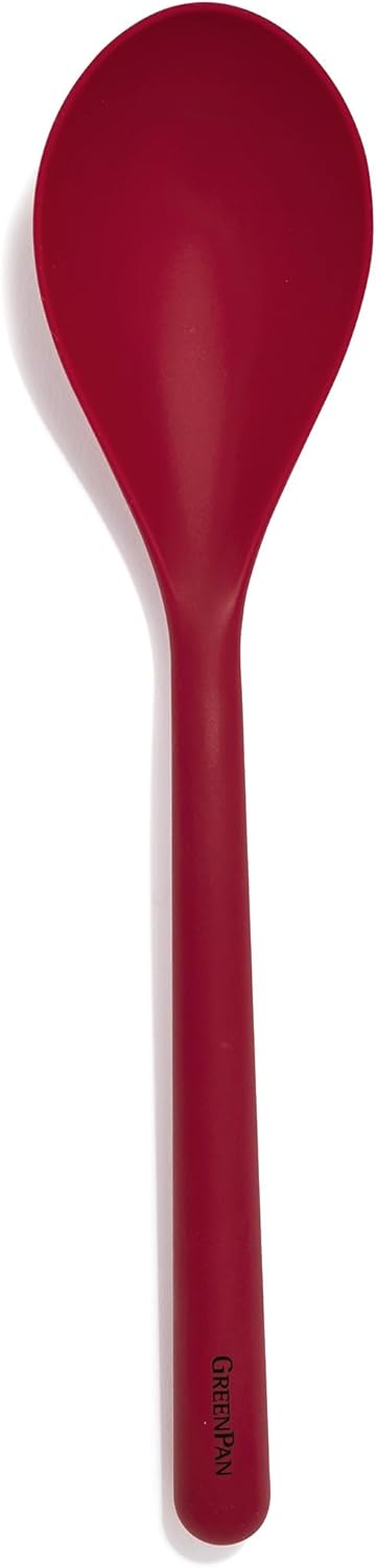 Silicone Ladle, Soup Mixing Stirring Serving, Cooking Kitchen Utensil, Flexible Rubber Nonstick Cookware, Rigid Steel Core, Heat-Resistant, Anti-Slip Handle, BPA-Free, Dishwasher Safe, Gray