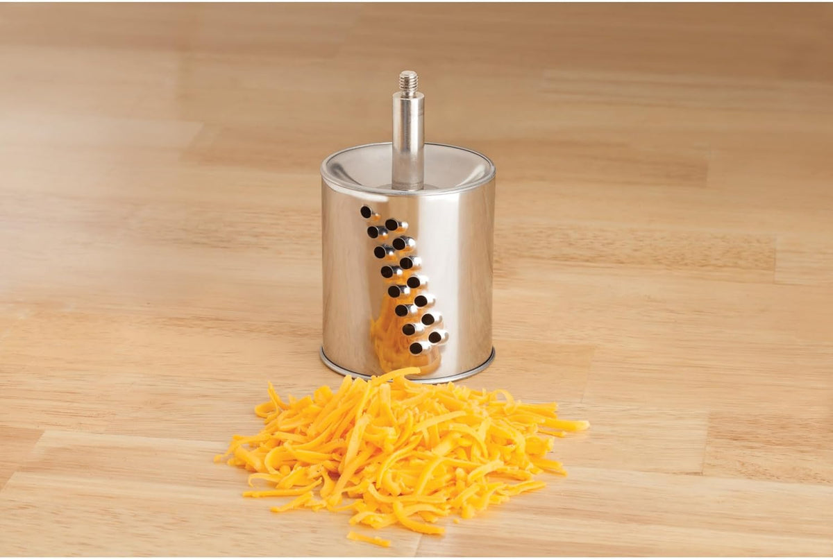 Cheese Grater with Suction-Base and 2 Drums, The Italian Market Original since 1906 | Cheese Grater with Suction Base and 2 Drums, Italian Market Original