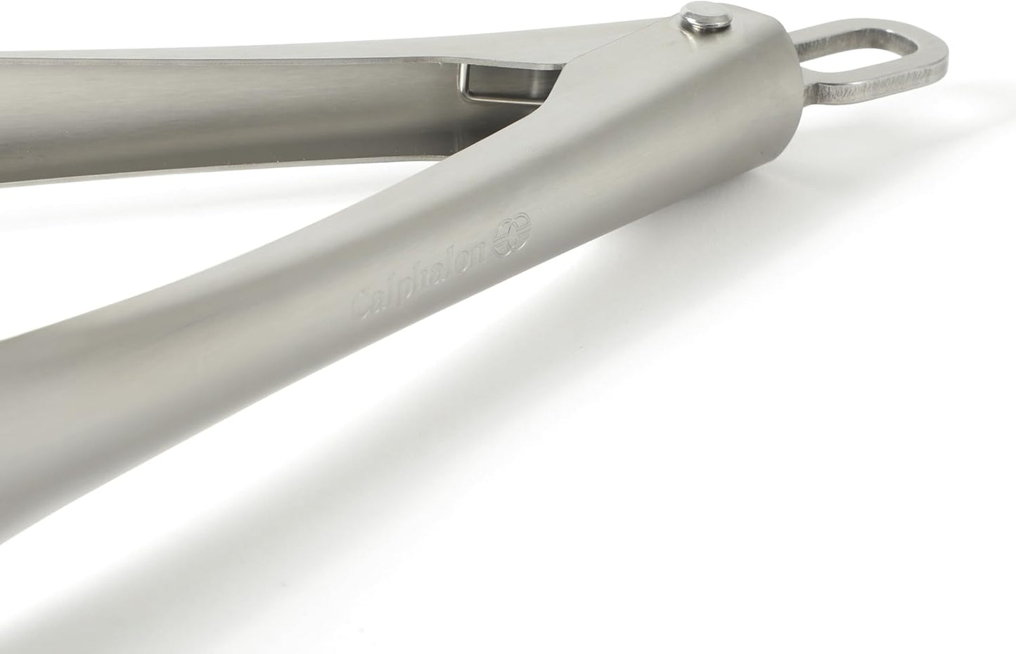 Edge Tongs Set, 2-Piece Stainless Steel Kitchen Tongs Set with Silicone Heads, Includes 9-Inch & 12-Inch Heat-Resistant Locking Tongs for Cooking, Grilling & Serving