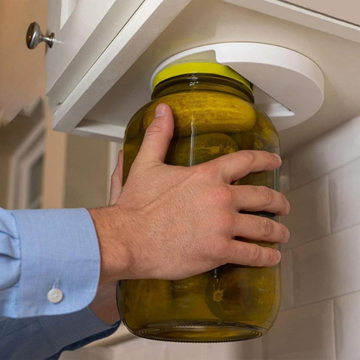 Under Cabinet Jar Opener for Seniors & Arthritis