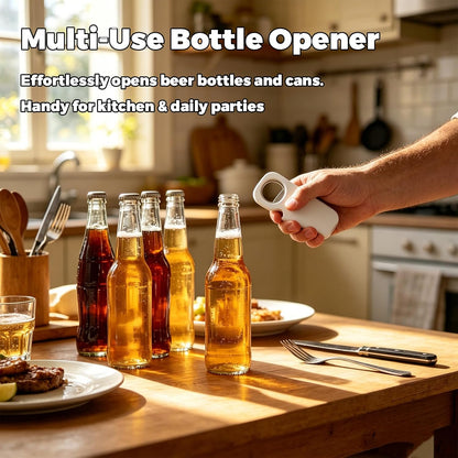 Magnetic Bottle Opener & Bottle Opener Magnet - Destapadores de Cerveza Portable Fridge Beer Opener for Soda & Pop Cans