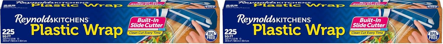 Reynolds Kitchens Quick Cut Plastic Wrap, 225 Square Feet