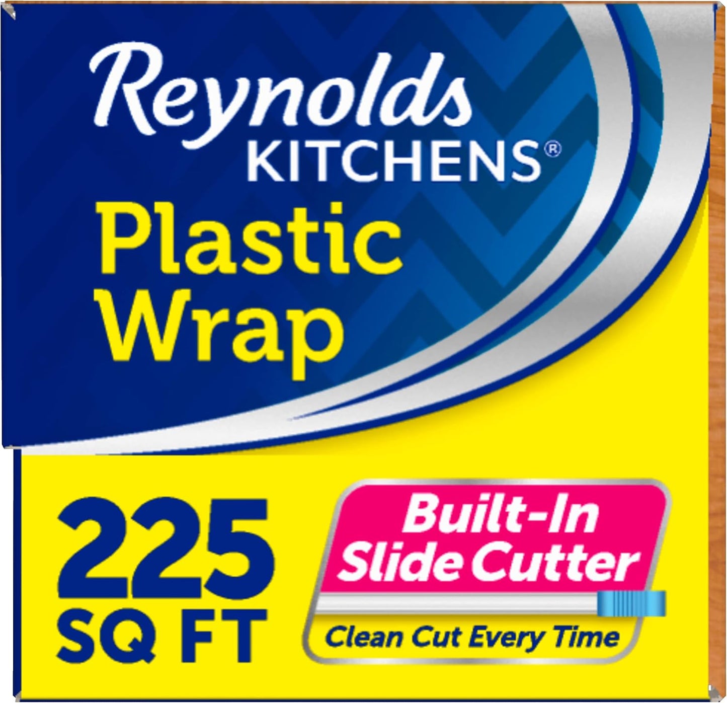 Reynolds Kitchens Quick Cut Plastic Wrap, 225 Square Feet