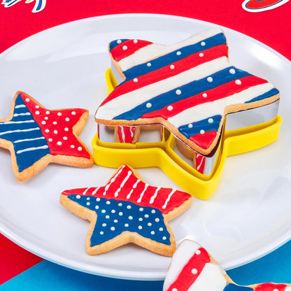 Round Circle Cookie Cutter 5 Pcs | Biscuit Cutters, Sandwich Cutter, Stainless Steel & PP Plastic, 5 Different Sizes, for Baking Donut English Muffin Scones