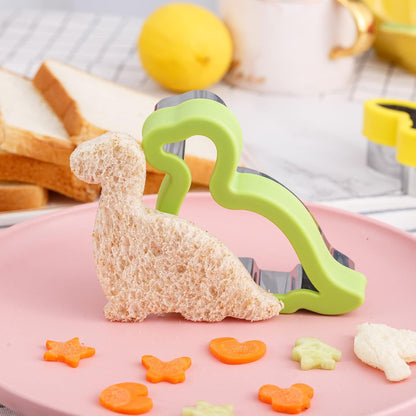 Round Circle Cookie Cutter 5 Pcs | Biscuit Cutters, Sandwich Cutter, Stainless Steel & PP Plastic, 5 Different Sizes, for Baking Donut English Muffin Scones