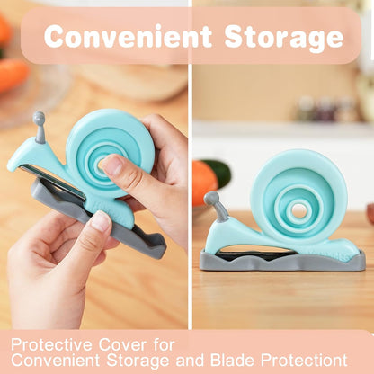 Vegetable Peeler, Kids Potato Fruit Peeler for Kitchen (Blue)