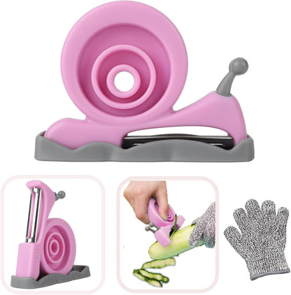 Vegetable Peeler, Kids Potato Fruit Peeler for Kitchen (Blue)