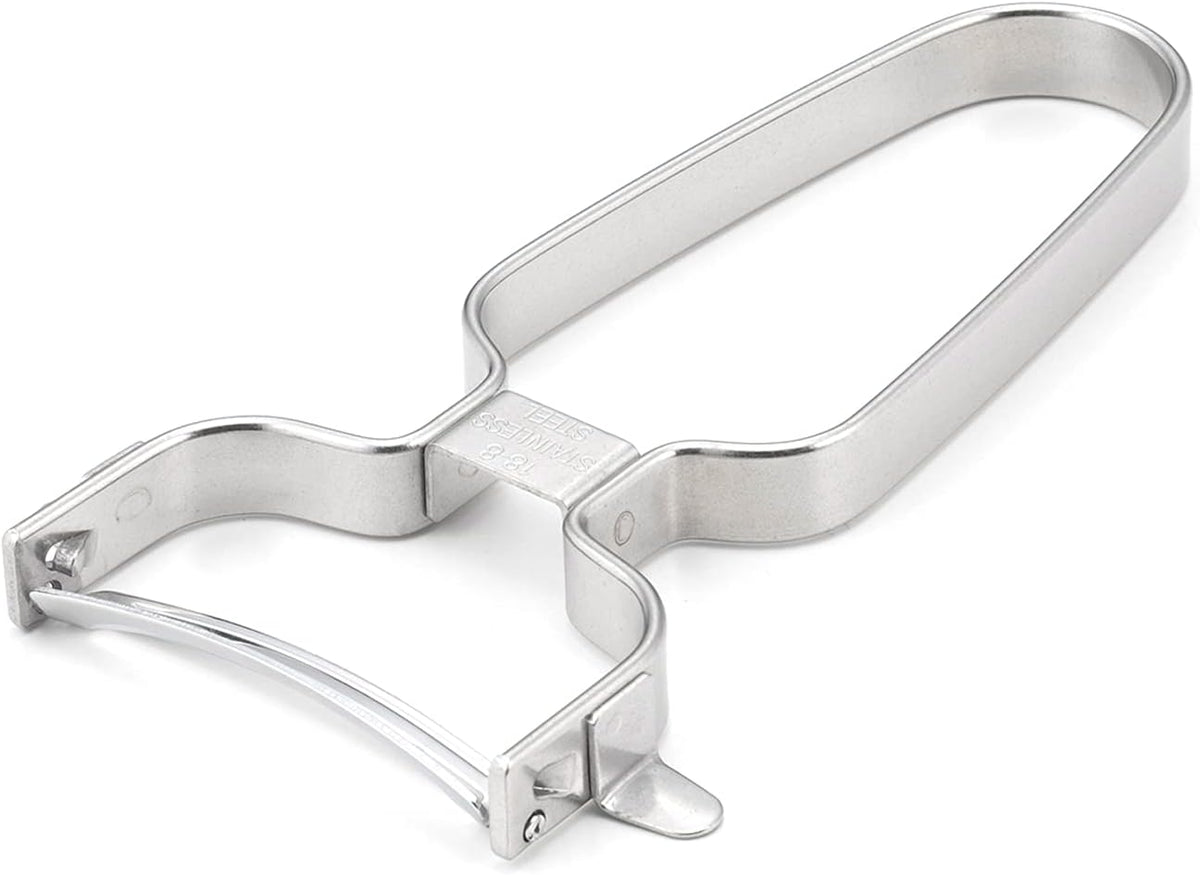 Shimomura Planning 38230 Shredded Peeler, 2-Way (Made in Japan), Dishwasher Safe, Double-Sided Use, Julienne 0.13 inch (3.4 mm), Cut Throws, 0.06 inch (1.6 mm), Uniform Cut, Sharp Sharp, Time-Short