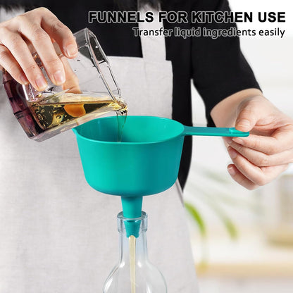 Stackable Measuring Cups and Spoons Set with Lids