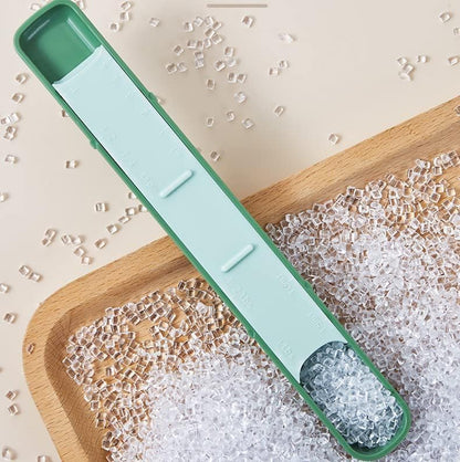 Stackable Measuring Cups and Spoons Set with Lids