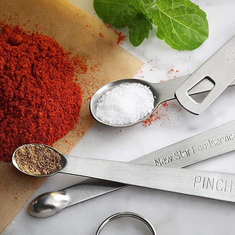 Stackable Measuring Cups and Spoons Set with Lids