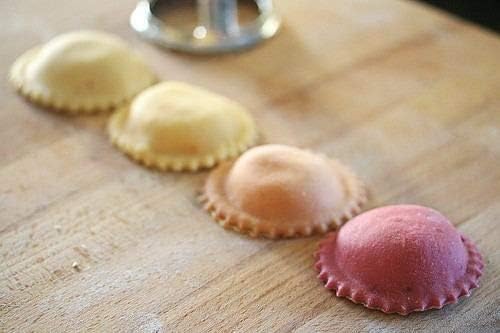 Aluminum Round Ravioli Stamp with Beechwood Handle, 3-Inch
