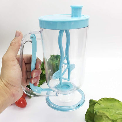 2 in 1 Pancake Batter Blend Mixer and Dispenser with Measuring