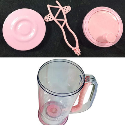 2 in 1 Pancake Batter Blend Mixer and Dispenser with Measuring