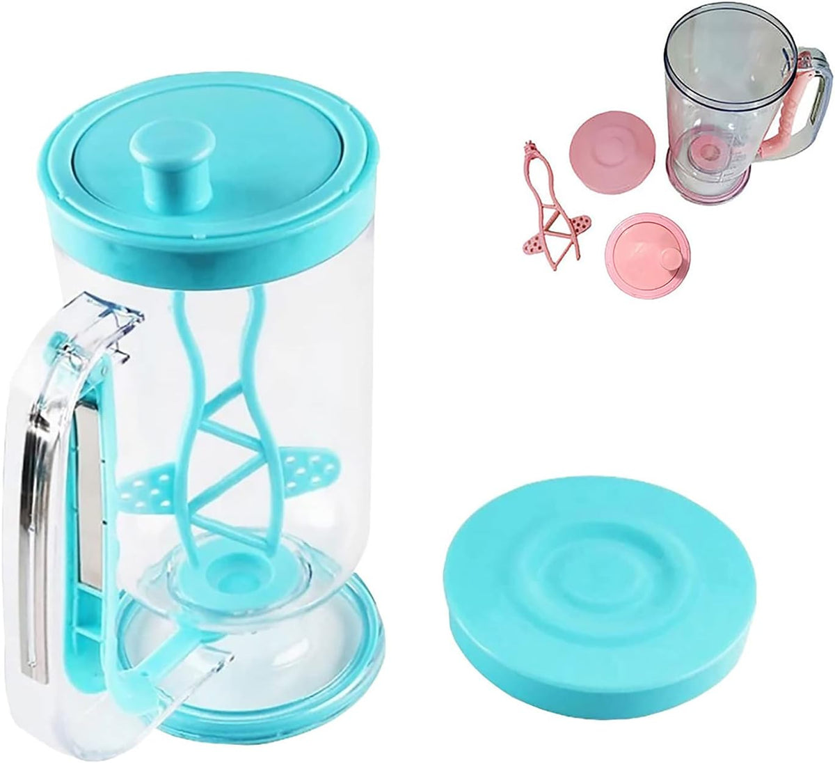 2 in 1 Pancake Batter Blend Mixer and Dispenser with Measuring