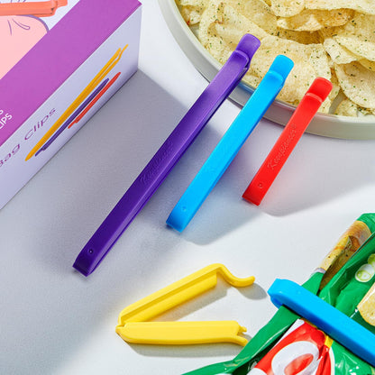 Decorating/Icing Bag Sealing Clips, 60 Pack, Multipurpose for Food and Snack Storage, 3inch, 4inch and 6inch long | Multipurpose for Food and Snack Storage