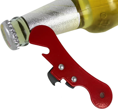 Stainless Steel Manual Can Opener Comfort Good Grip Tin Jar Bottle Cans Opener Tools For Canning/Beer 9.8x2cm Can Opener Manual Metal Kitchen
