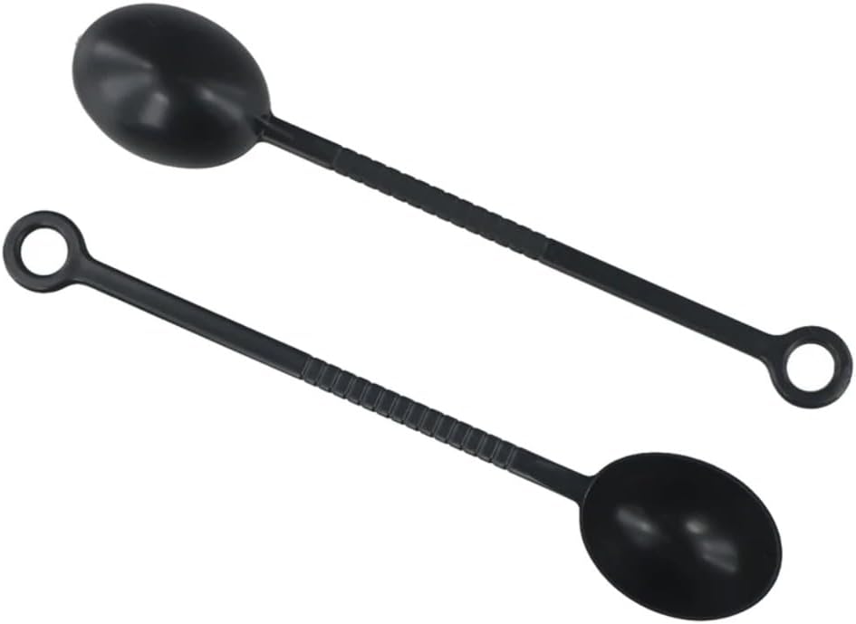Plastic Measuring Spoons, 20PCS Long Handle Coffee Spoon Scoop, Multipurpose Spoons Baking Tools for Coffee Bean, Sugar Milk Tea Powder Ingredients