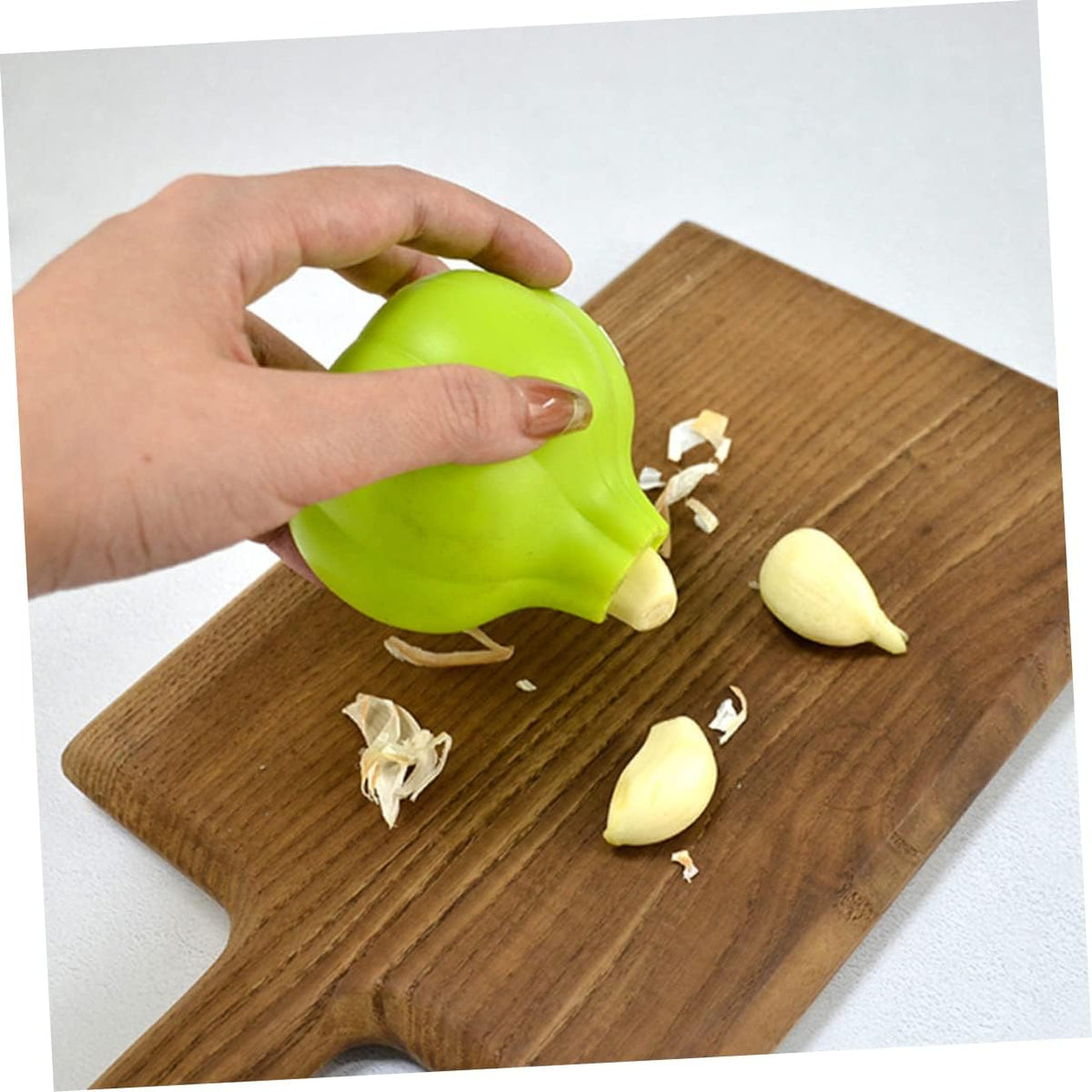 2pcs Silicone Garlic Peelers, Portable Garlic Shape Kitchen Tools