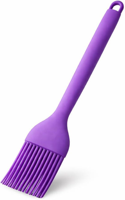 Silicone Basting Brush for BBQ, Cooking & Baking – Heat Resistant Food Grade Silicone Pastry Brush for Grilling, Oil, Butter & Sauce Brush for Kitchen