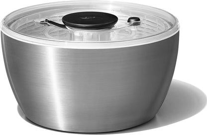 Steel Salad Spinner
