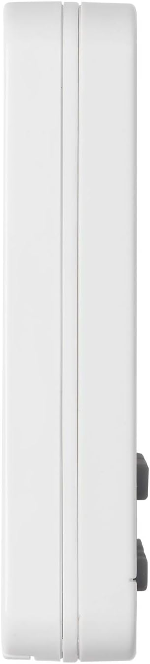 Dual Event Digital Timer w/Clock, White