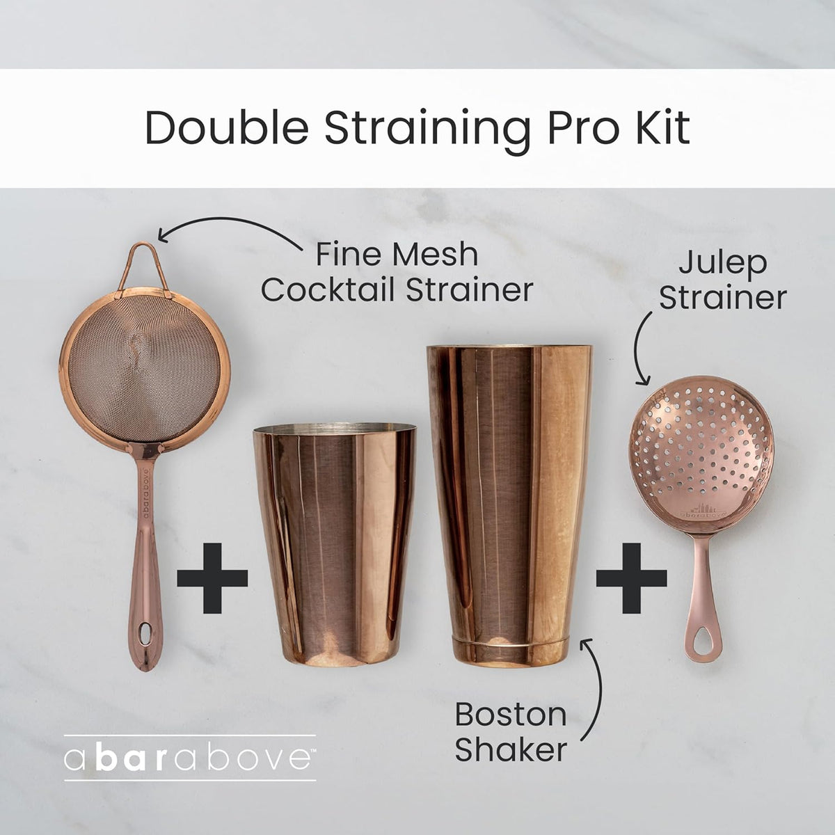 Fine Mesh Cocktail Strainer, 304 Conical Sieve, Silver Finish