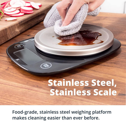 Digital Kitchen Scale for Baking, Sourdough, 11lb Capacity