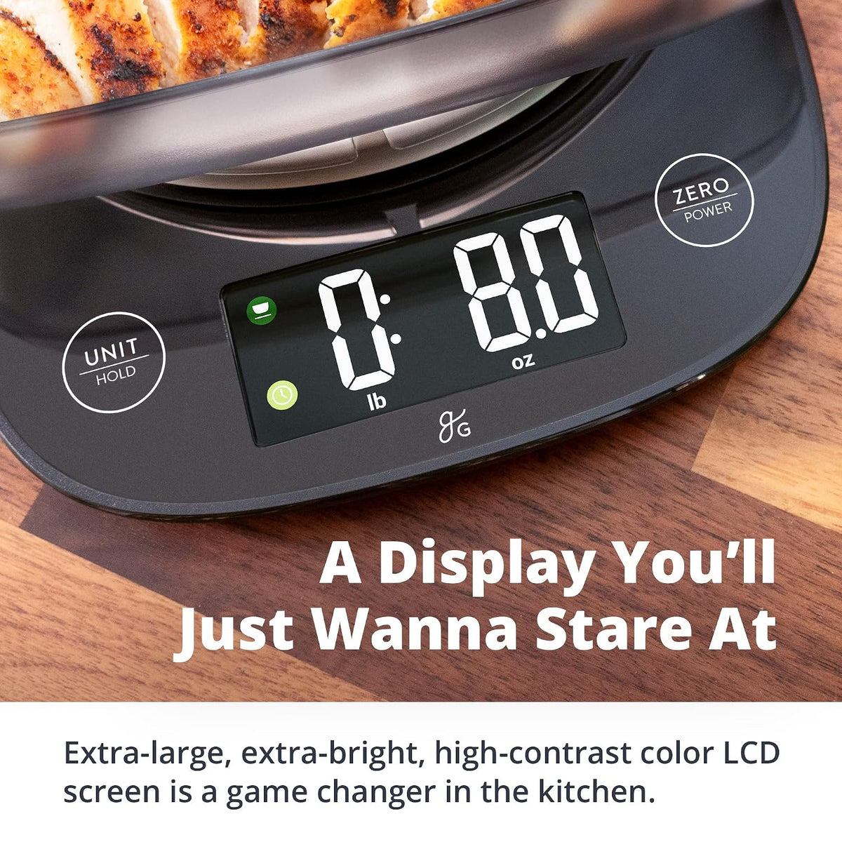 Digital Kitchen Scale for Baking, Sourdough, 11lb Capacity